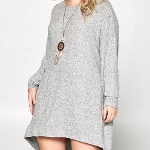 Oversized Hi-Low Tunic